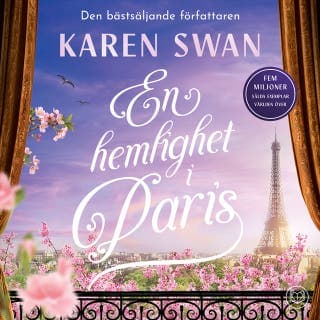 En hemlighet i Paris – Karen Swan, ljudbokens omslag