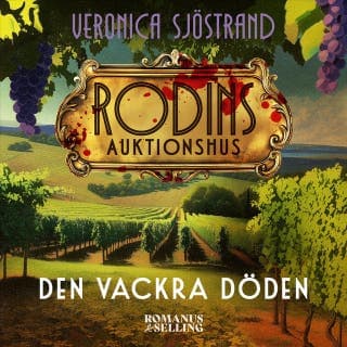 Den vackra döden – Veronica Sjöstrand, ljudbokens omslag