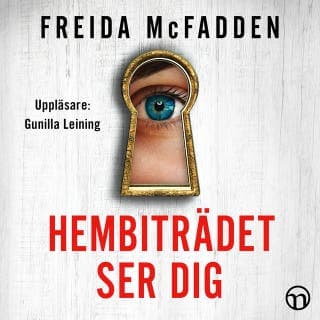 Hembiträdet ser dig – Freida McFadden, ljudbokens omslag