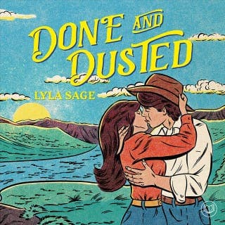 Done and Dusted (svensk utgåva) – Lyla Sage, ljudbokens omslag