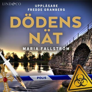 Dödens nät – Maria Fallström, ljudbokens omslag