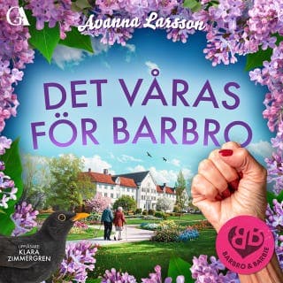 Det våras för Barbro – Avanna Larsson, ljudbokens omslag