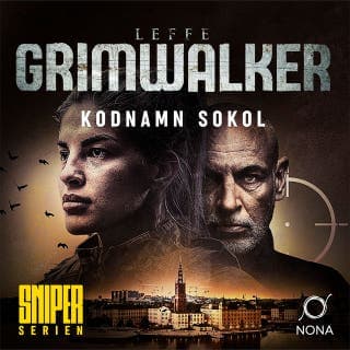 Kodnamn Sokol – Leffe Grimwalker, ljudbokens omslag