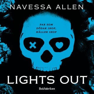 Lights Out (svensk utgåva) – Navessa Allen, ljudbokens omslag
