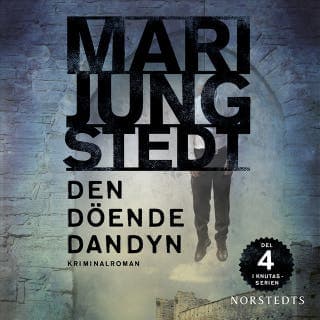 Den döende dandyn – Mari Jungstedt, ljudbokens omslag