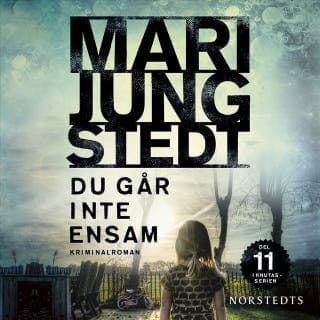 Du går inte ensam – Mari Jungstedt, ljudbokens omslag