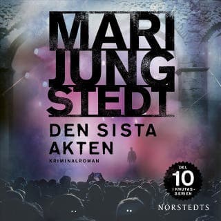 Den sista akten – Mari Jungstedt, ljudbokens omslag