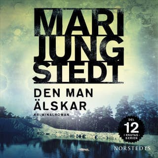 Den man älskar – Mari Jungstedt, ljudbokens omslag