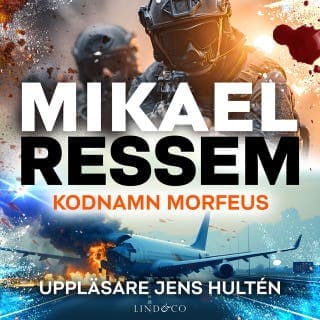 Kodnamn Morfeus – Mikael Ressem, ljudbokens omslag