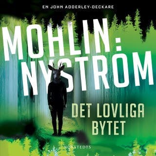 Det lovliga bytet – Peter Mohlin och Peter Nyström, ljudbokens omslag
