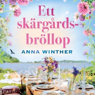 Ett skärgårdsbröllop – Anna Winther, ljudbokens omslag