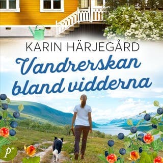 Vandrerskan bland vidderna – Karin Härjegård, ljudbokens omslag