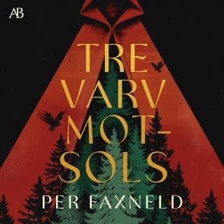 Tre varv motsols – Per Faxneld, ljudbokens omslag