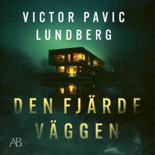 Den fjärde väggen – Victor Pavic Lundberg, ljudbokens omslag