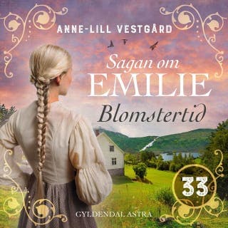Blomstertid – Anne-Lill Vestgård, ljudbokens omslag