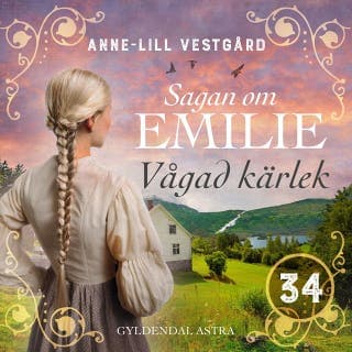 Vågad kärlek – Anne-Lill Vestgård, ljudbokens omslag