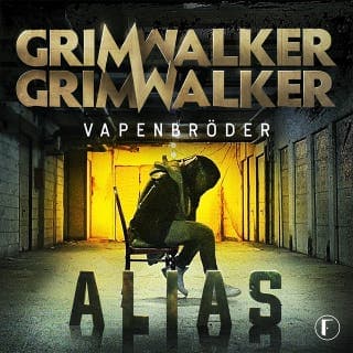 Vapenbröder – Caroline Grimwalker och Leffe Grimwalker, ljudbokens omslag
