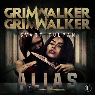 Svart tulpan – Caroline Grimwalker och Leffe Grimwalker, ljudbokens omslag