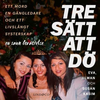Tre sätt att dö – Leone Milton och Susan Kasim, ljudbokens omslag