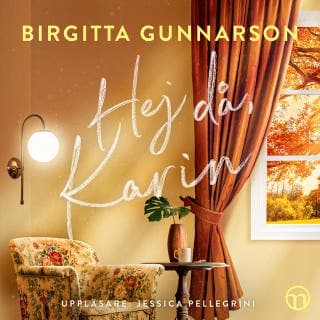 Hej då, Karin – Birgitta Gunnarson, ljudbokens omslag