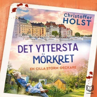 Det yttersta mörkret – Christoffer Holst, ljudbokens omslag
