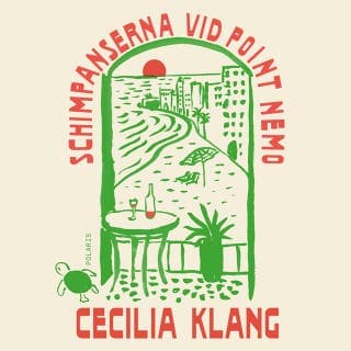 Schimpanserna vid Point Nemo – Cecilia Klang, ljudbokens omslag