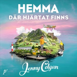 Hemma där hjärtat finns – Jenny Colgan, ljudbokens omslag