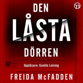 Den låsta dörren – Freida McFadden, ljudbokens omslag