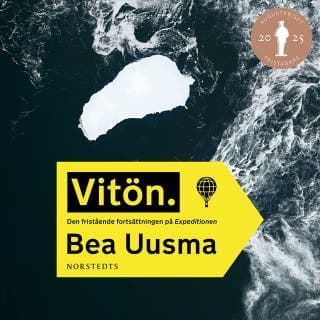 Vitön. – Bea Uusma, ljudbokens omslag