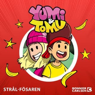 Strål-fösaren – Yumi och Tomu, ljudbokens omslag