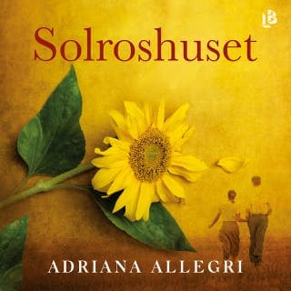 Solroshuset – Adriana Allegri, ljudbokens omslag