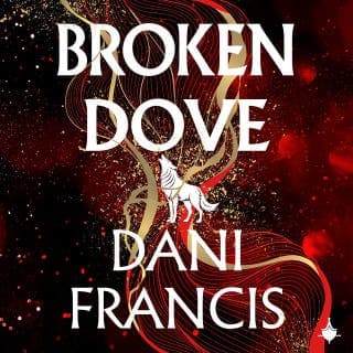 Broken Dove (svensk utgåva) – Dani Francis, ljudbokens omslag