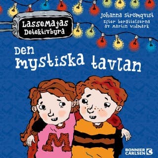 Den mystiska tavlan – Martin Widmark och Johanna Strömqvist, ljudbokens omslag