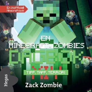 Tipp, tapp, terror! – Zack Zombie, ljudbokens omslag