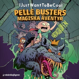 Kattastrofen – IJustWantToBeCool och Joel Adolphson, ljudbokens omslag