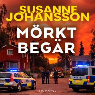 Mörkt begär – Susanne Johansson, ljudbokens omslag