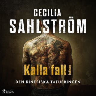 Den kinesiska tatueringen – Cecilia Sahlström, ljudbokens omslag