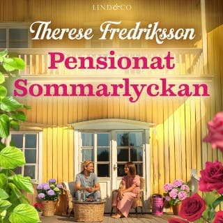 Pensionat Sommarlyckan – Therese Fredriksson, ljudbokens omslag