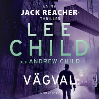 Vägval – Lee Child och Andrew Child, ljudbokens omslag