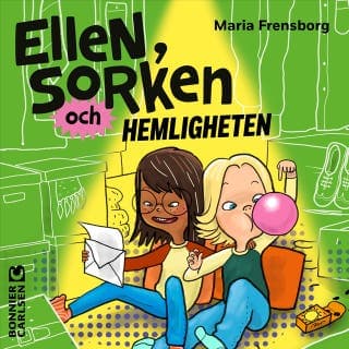 Ellen, Sorken och hemligheten – Maria Frensborg, ljudbokens omslag
