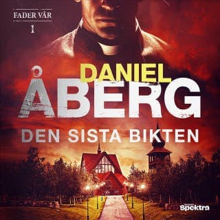 Den sista bikten – Daniel Åberg, ljudbokens omslag