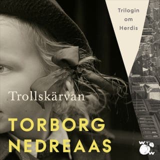 Trollskärvan – Torborg Nedreaas, ljudbokens omslag