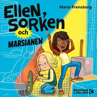 Ellen, Sorken och marsianen – Maria Frensborg, ljudbokens omslag