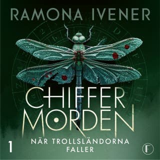 När trollsländorna faller – Ramona Ivener, ljudbokens omslag