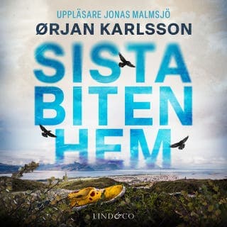 Sista biten hem – Ørjan Karlsson, ljudbokens omslag