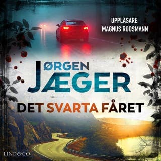 Det svarta fåret – Jørgen Jæger, ljudbokens omslag