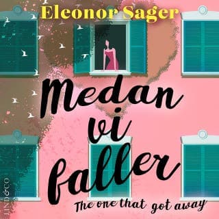 Medan vi faller – Eleonor Sager, ljudbokens omslag