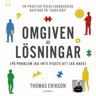 Omgiven av lösningar – Thomas Erikson, ljudbokens omslag