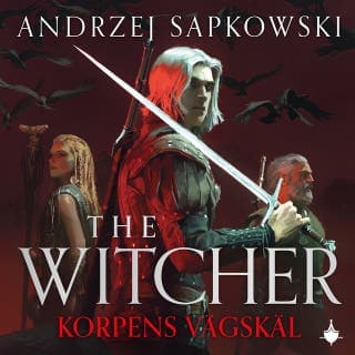 Korpens vägskäl – Andrzej Sapkowski, ljudbokens omslag