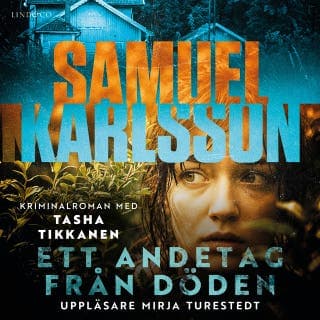 Ett andetag från döden – Samuel Karlsson, ljudbokens omslag